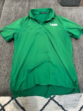UAB Green Men's Polo Shirt